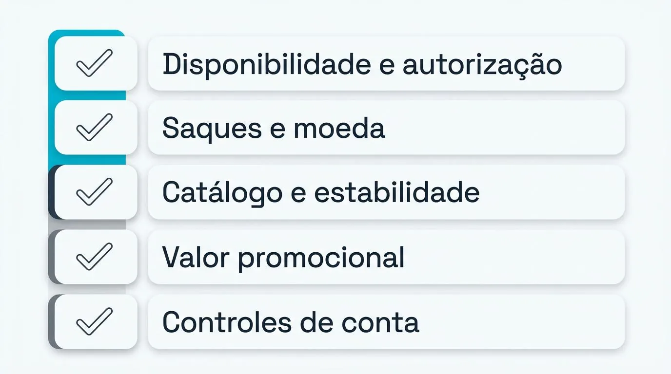 Como comparar plataformas de cassino online no Brasil